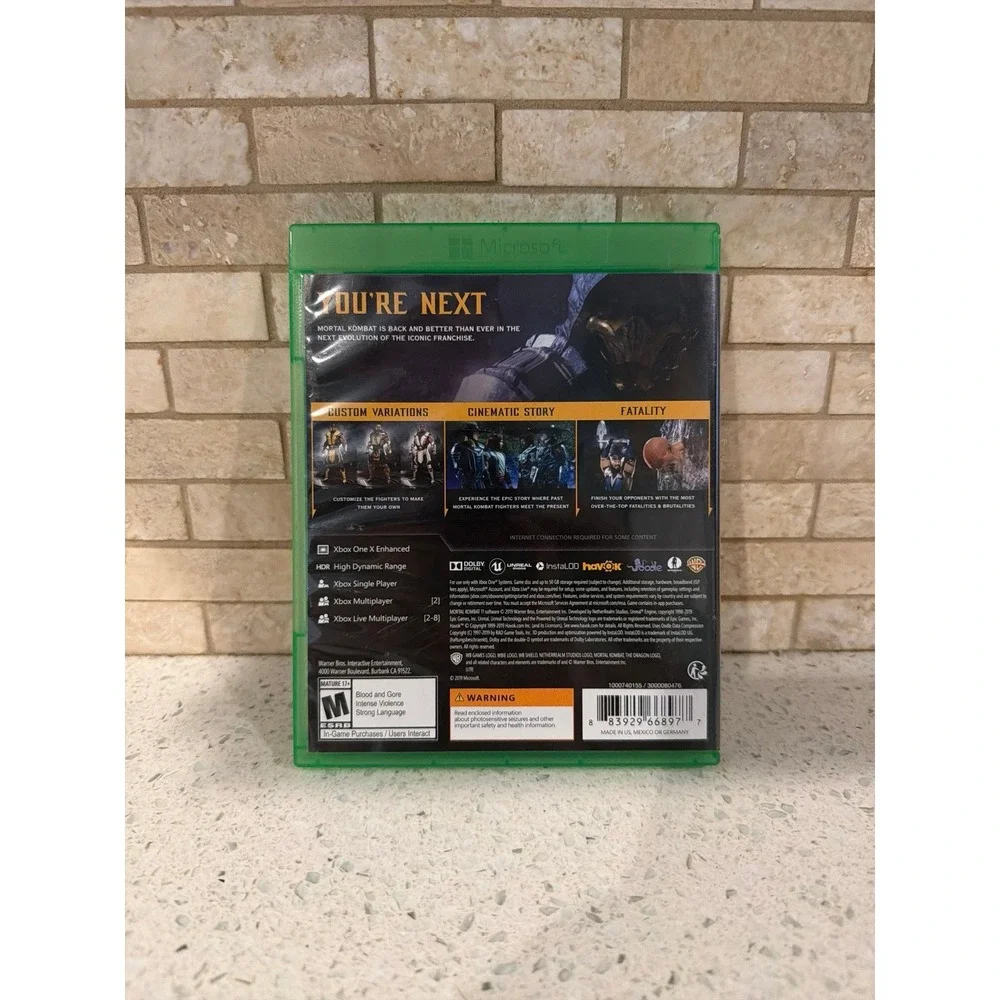 Mortal Kombat Xbox One Game‎